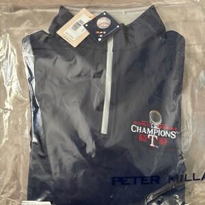 Peter Millar Texas Rangers 2023 World Series Perth Performance Sweater Sz S